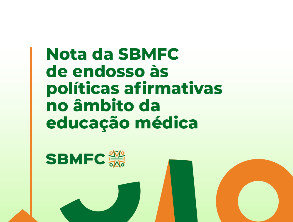 Nota de endosso às políticas afirmativas no âmbito da educação médica