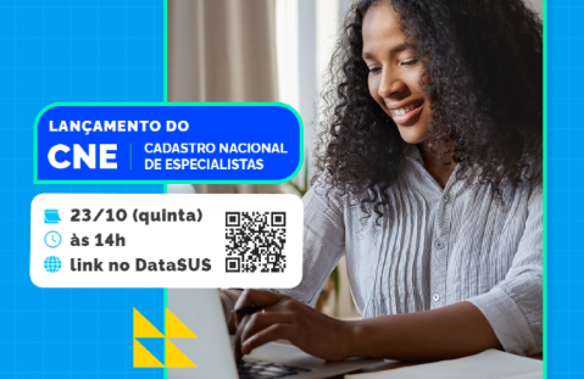 Ministério da Saúde lança Cadastro Nacional de Especialistas (CNE)