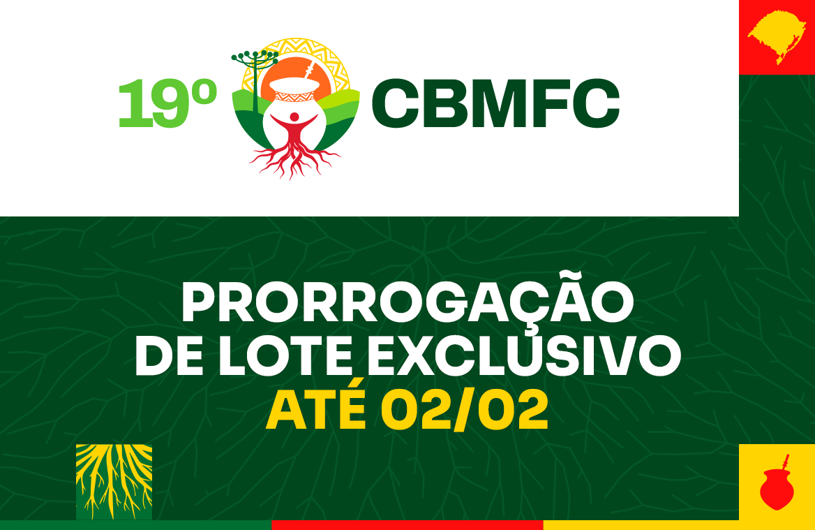 19º CBMFC: prorrogação de lote exclusivo até 02/02