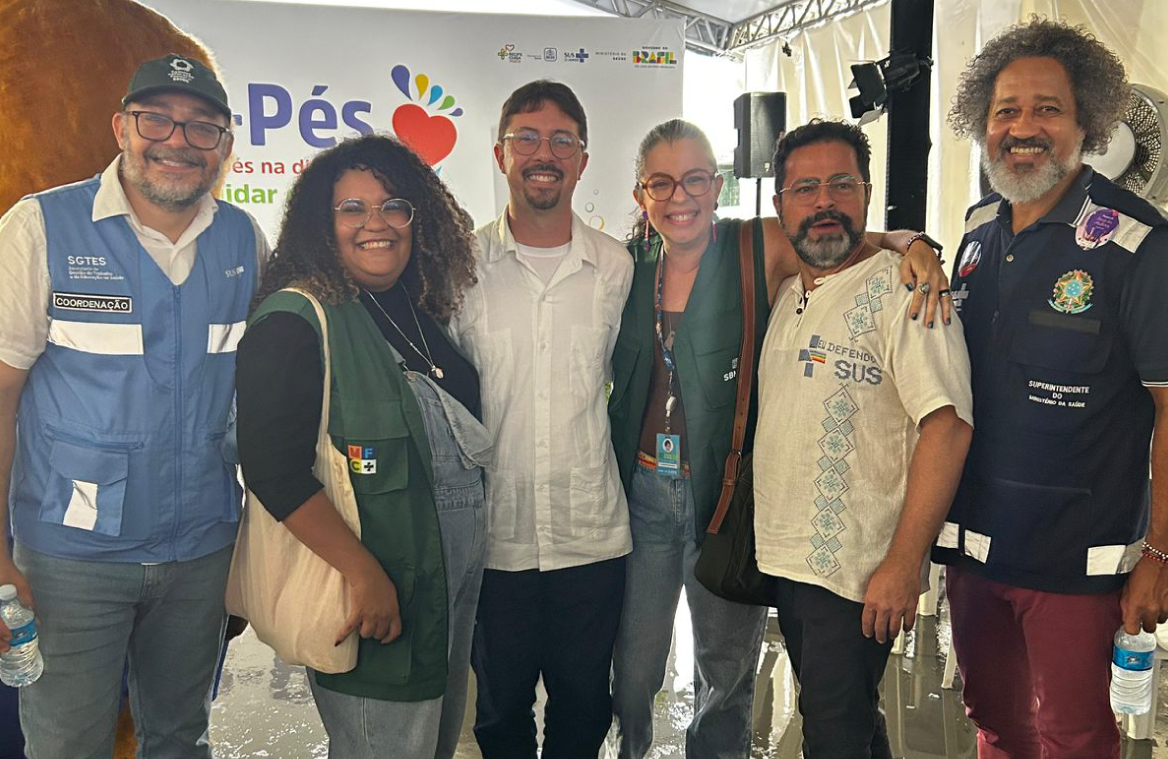 Campanha Lava pés 2026 é lançada no Recife, com participação da SBMFC