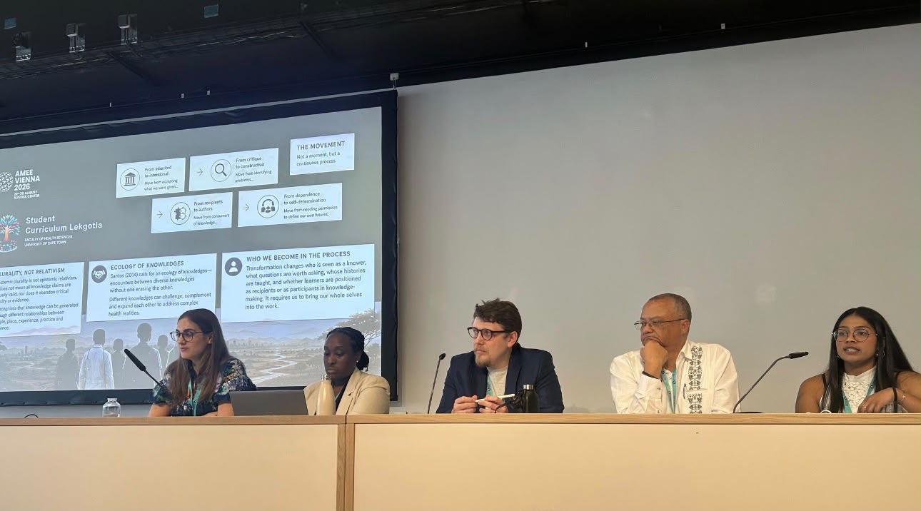 Ugo Caramori é titulado como Fellow da AMEE